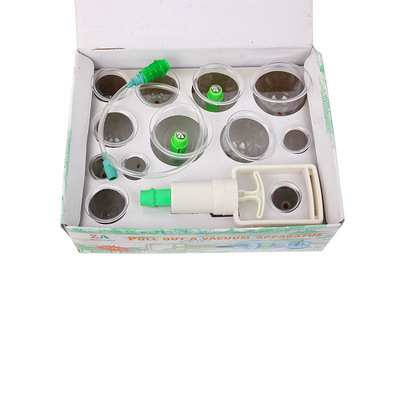 经络保健新选择 厂家直销磁疗泡沫型拔罐器，18罐精装体验升级